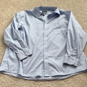 Stafford Light Blue Button Down Shirt